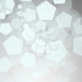 Abstract silver winter background