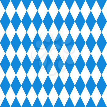Oktoberfest  background. Bavarian flag pattern. 