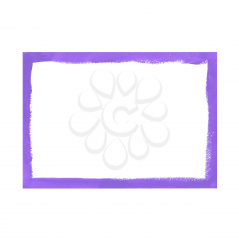 Lilac grunge frame