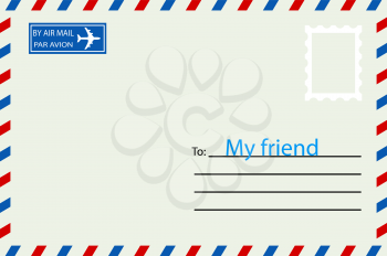 Royalty Free Clipart Image of an Envelope