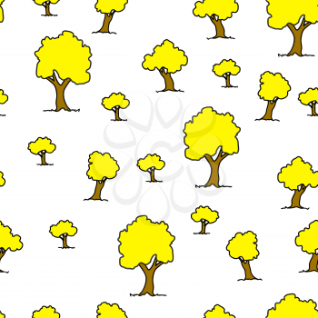 Royalty Free Clipart Image of Trees