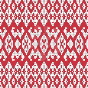 Ethnic textile ornamental seamless pattern. Can be used in textiles, for book design, website background.