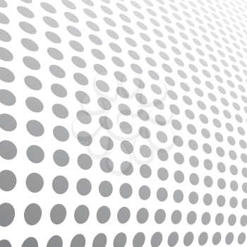 Halftone dots abstract background. Vector illustration