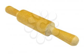 Rolling pin isolated on a white background.