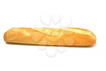 baguette isolated on white