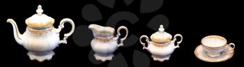 Royalty Free Photo of a Porcelain Tea Set
