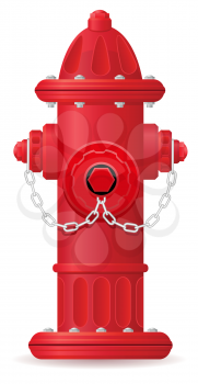 Royalty Free Clipart Image of a Fire Hydrant