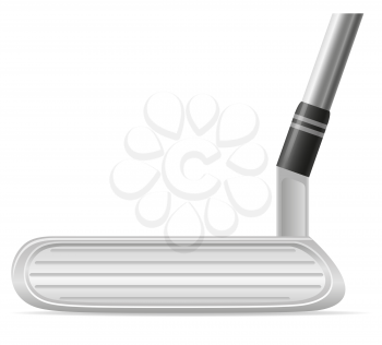 golf club vector illustration isolated on white background