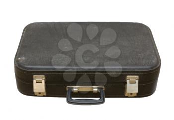 old black suitcase