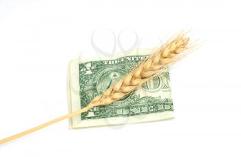 Dollar and wheat