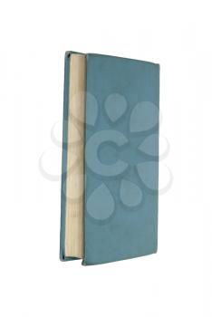 Blue book Isolated on white Background 