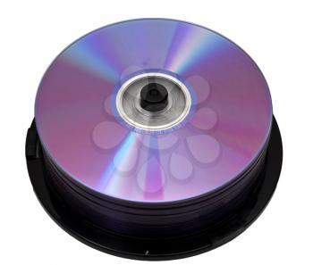 disks on a white background
