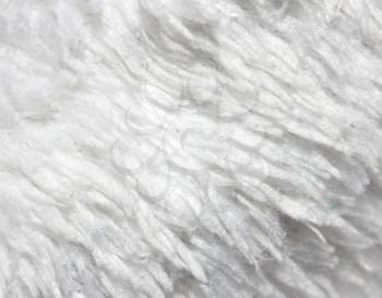 background of white wool
