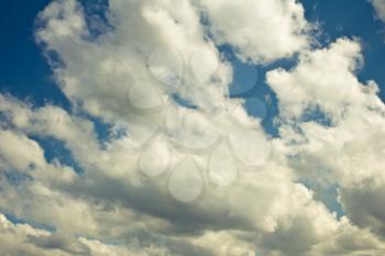 beautiful clouds in the background