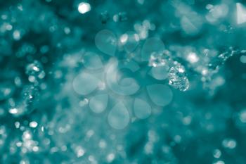 abstract splashing water