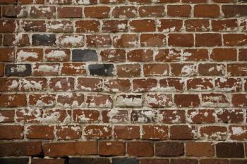 background of an old wall with red bricks