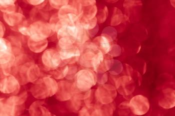 Abstract background of beautiful red bokeh