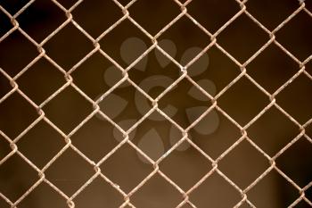 abstract rusty metal mesh