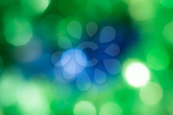 abstract blue and green bokeh. texture