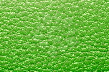 background of green leather