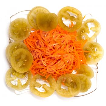 Korean carrot salad