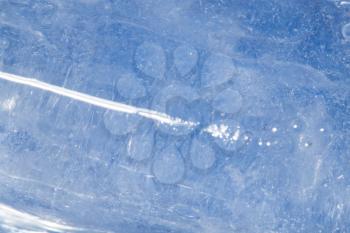 abstract background of blue ice