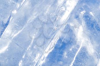 abstract background of blue ice