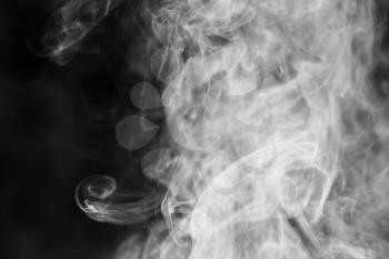 abstract background of black and white smoke