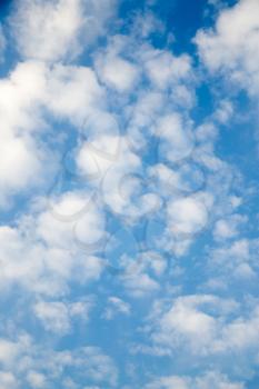 beautiful background of clouds against blue sky