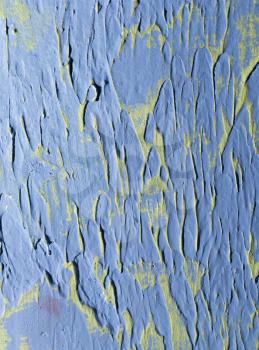 blue decorative plaster as a background