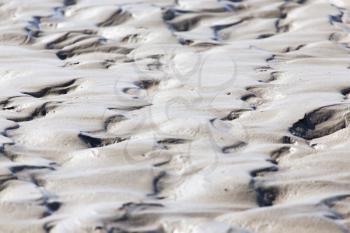 background of sand on the beach at nature