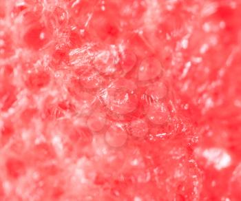 the flesh of watermelon. Super Macro