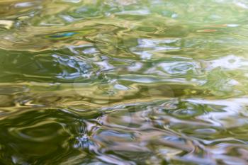 abstract surface of the water