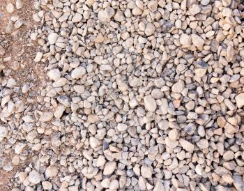 small gravel stones as a background