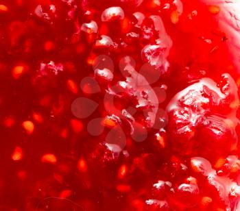 raspberry jam as background
