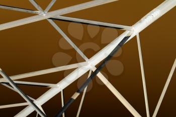 abstract metal background in inversion
