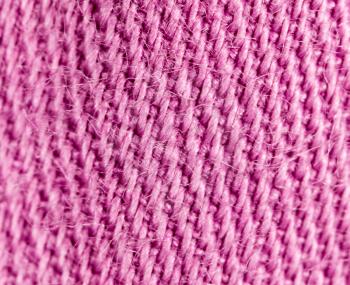 pink fabric as a background. macro . A photo