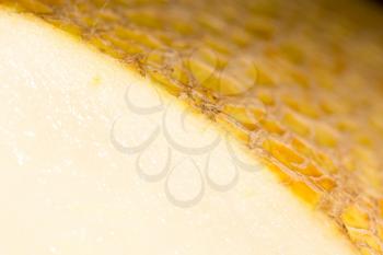 peel from the melon as a background. macro