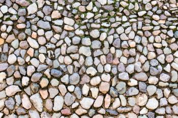 Wall of stones as a background. texture