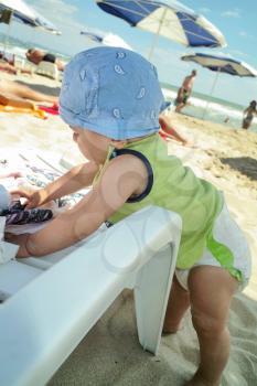 Little boy of the beach