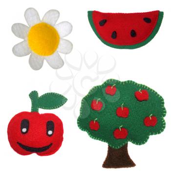 Daisy, watermelon, apple and apple Tree - kids toys