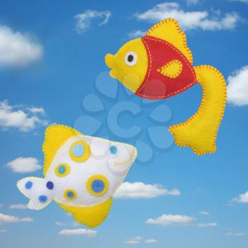 Fishes in the sky - kids toys