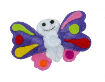 Handmade toy from felt - butterflies