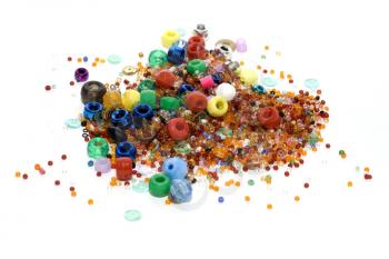 Royalty Free Photo of a Bunch of Beads