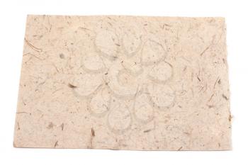 Royalty Free Photo of a Piece of Worn Paper