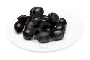 Royalty Free Photo of a Plate of Olives