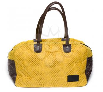 Royalty Free Photo of a Yellow Bag