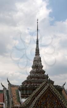 Royalty Free Photo of a Royal Palace in Bangkok, Thailand 