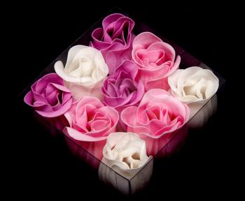 Royalty Free Photo of Fabric Roses