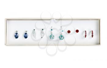Royalty Free Photo of Pairs of Earrings